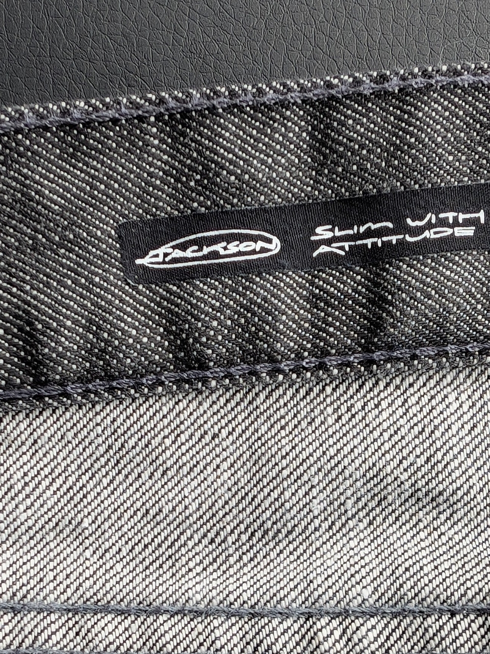 William Rast Jackson Slim Straight Jeans (40) Gunpowder - Picture 6 of 7